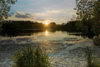 Картинка природа реки озера река лес