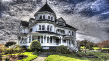 Картинка города -+здания +дома особняк