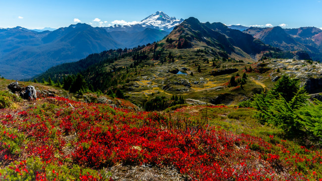 Обои картинки фото природа, горы, простор