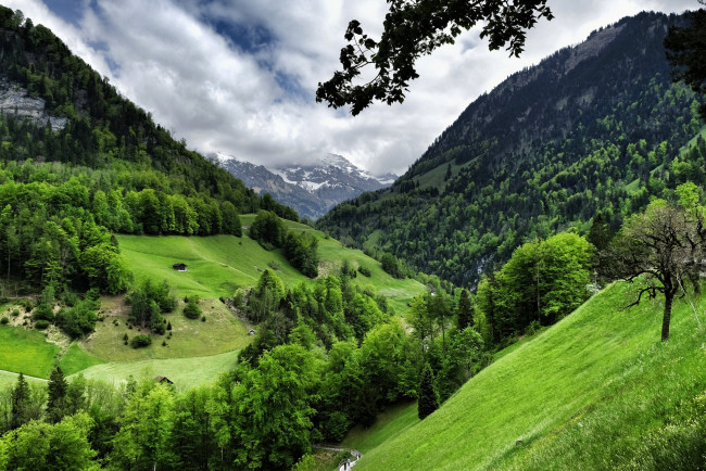 Обои картинки фото природа, горы, простор