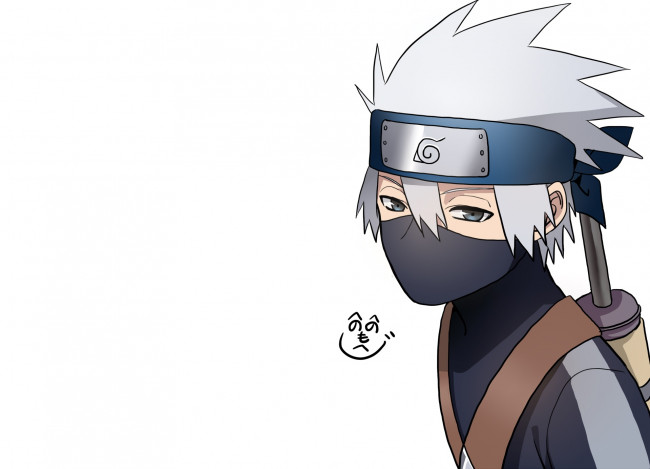 Обои картинки фото аниме, naruto, какаши
