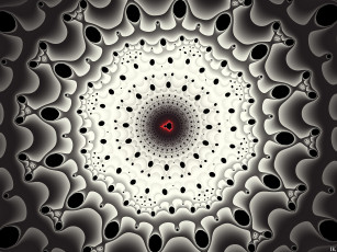 Картинка 3д+графика фракталы+ fractal цвет фон узор