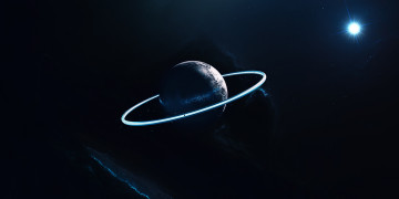 Картинка космос арт галактика звезды вселенная планета