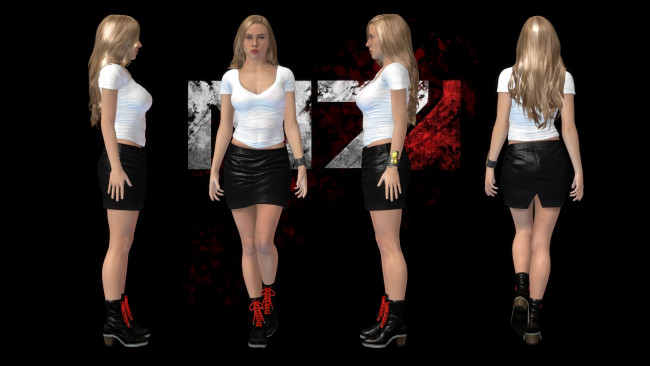 Обои картинки фото 3д графика, фантазия , fantasy, фон, взгляд, девушки