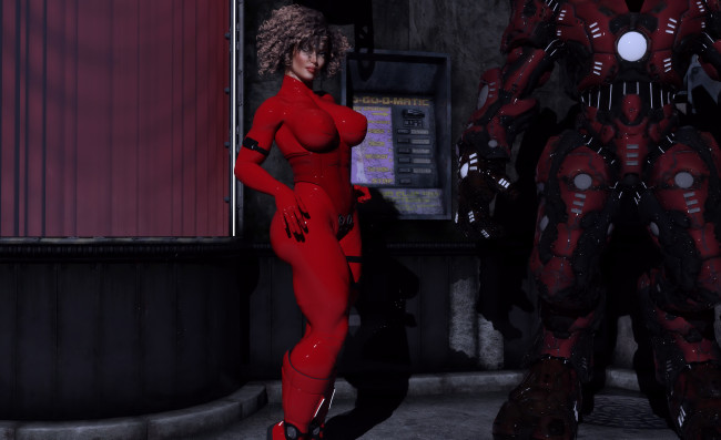 Обои картинки фото 3д графика, фантазия , fantasy, фон, взгляд, девушка