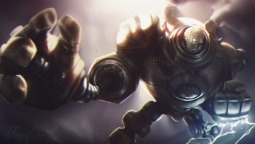 Картинка видео+игры league+of+legends блицкранк киборг blitzcrank