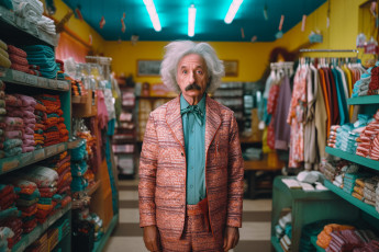 Картинка рисованное люди нейросети альберт эйнштейн albert einstein