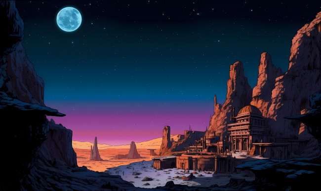 Обои картинки фото фэнтези, замки, нейросети, графика, нейроарт, ai, art, нейронные, сети, рисунки, нейро, искусство