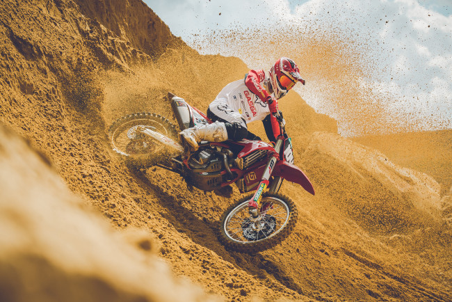 Обои картинки фото спорт, мотокросс, gasgas, motocross