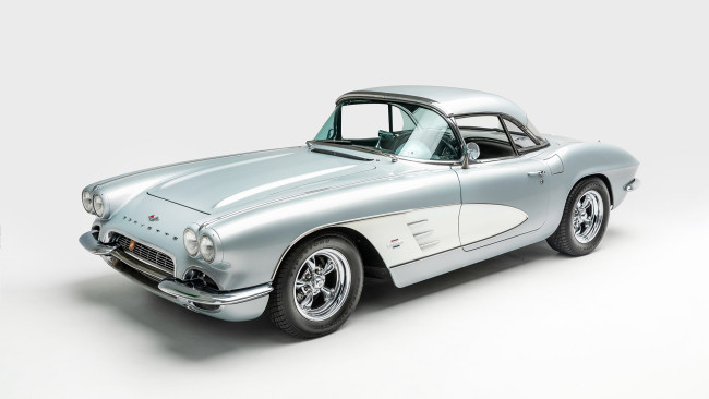 Обои картинки фото 1961-chevrolet-corvette, автомобили, corvette