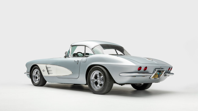 Обои картинки фото 1961-chevrolet-corvette, автомобили, corvette