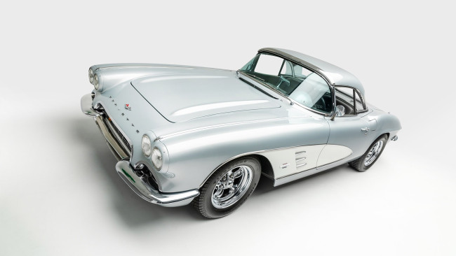 Обои картинки фото 1961-chevrolet-corvette, автомобили, corvette