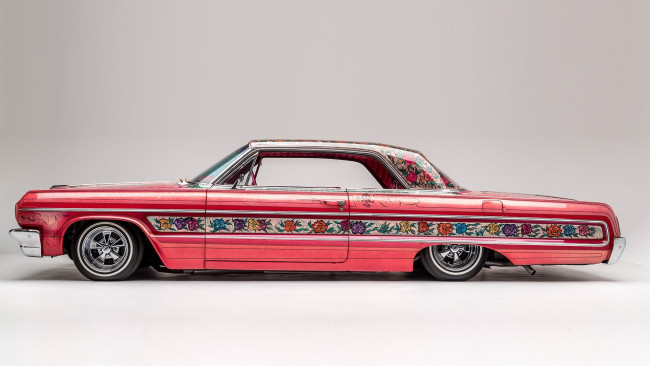 Обои картинки фото 1964-chevrolet-impala, автомобили, chevrolet