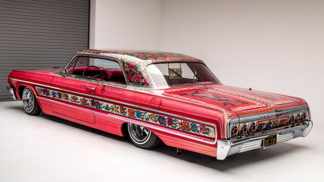 Обои картинки фото 1964-chevrolet-impala, автомобили, chevrolet