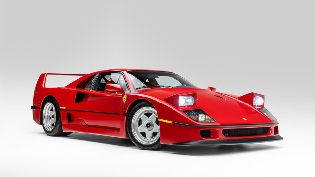 Обои картинки фото 1990-ferrari-f40, автомобили, ferrari