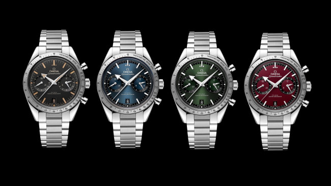 Обои картинки фото бренды, omega, часы, цвета