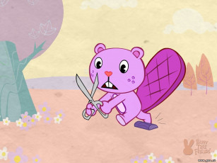 Картинка happy tree friends мультфильмы