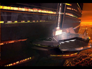 Картинка взлетная платформа видео игры chronicles of riddick escape from butcher bay