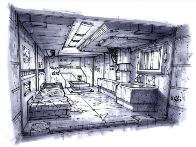 Обои картинки фото дом, коробка, видео, игры, chronicles, of, riddick, escape, from, butcher, bay