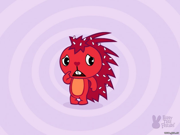 Обои картинки фото happy, tree, friends, мультфильмы