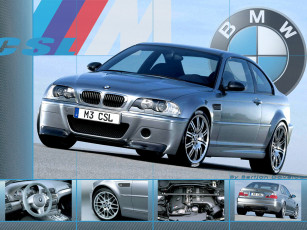 Картинка m3 csl автомобили bmw