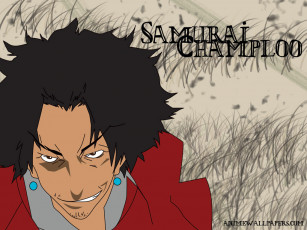 Картинка аниме samurai champloo