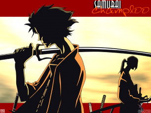 Картинка аниме samurai champloo