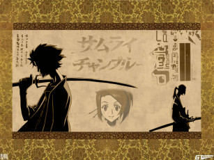 Картинка аниме samurai champloo
