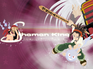 Картинка аниме shaman king
