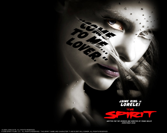 Обои картинки фото the, spirit, кино, фильмы