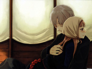 Картинка аниме spice and wolf