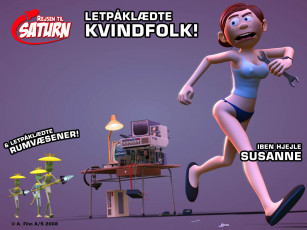 Картинка экспедиция на сатурн мультфильмы rejsen til saturn