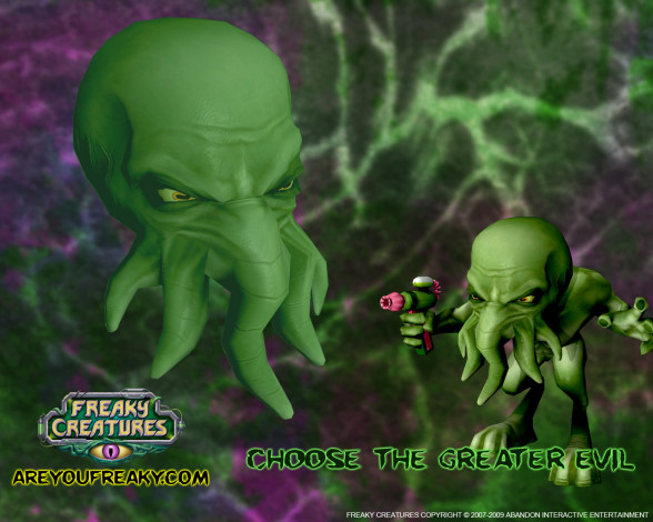 Обои картинки фото freaky, creatures, видео, игры