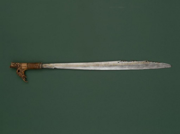 Обои картинки фото мандау, паранг, иланг, оружие, холодное