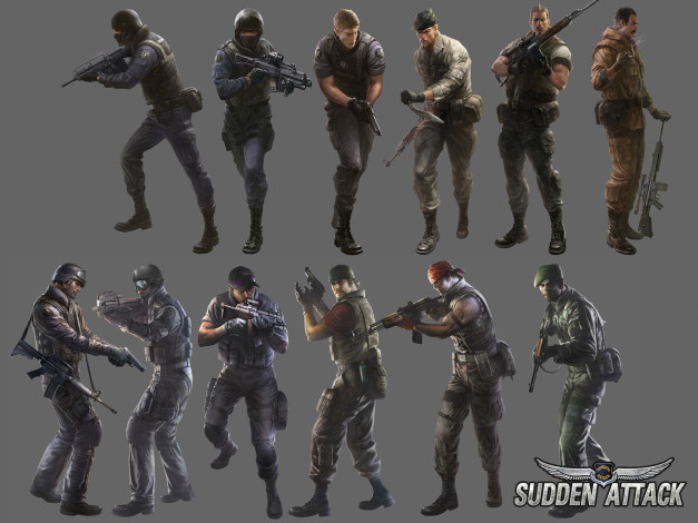 Обои картинки фото sudden, attack, видео, игры