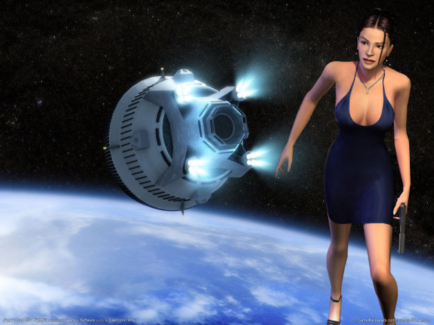 Обои картинки фото видео, игры, james, bond, 007, nightfire