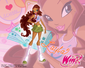 обоя winx, club, мультфильмы