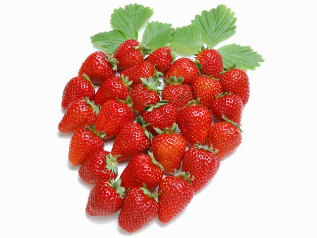 Обои картинки фото еда, клубника, земляника
