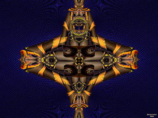 Картинка 3д графика fractal фракталы