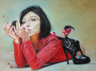 Картинка wlodzimierz kuklinski рисованные девушка