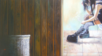 Картинка wlodzimierz kuklinski рисованные девушка корзина