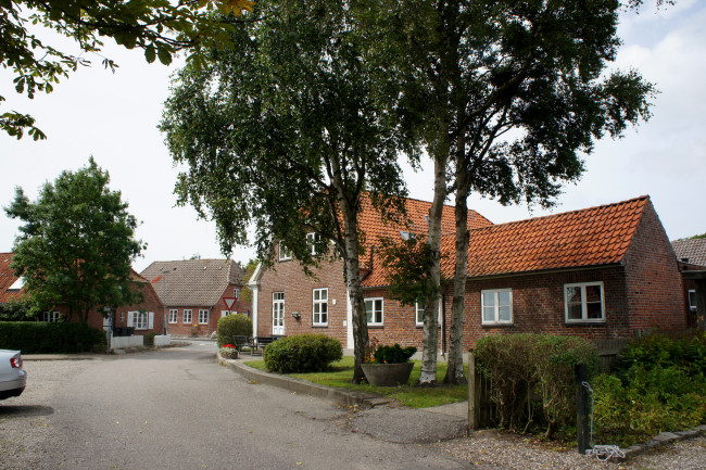 Обои картинки фото дания, hojer, разное, сооружения, постройки, улица