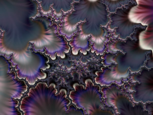 Картинка 3д графика fractal фракталы цвета фон узор
