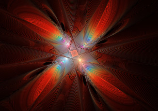 Картинка 3д графика fractal фракталы цвета узор фон