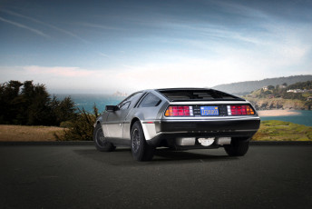Картинка автомобили dmc delorean