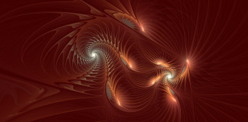 Картинка 3д графика fractal фракталы узор цвета фон