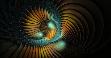 Картинка 3д графика fractal фракталы цвета фон узор