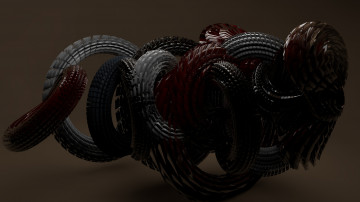 Картинка 3д графика fractal фракталы фон узор цвета