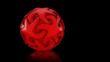 Картинка 3д графика шары шар