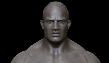 Картинка 3д графика creatures существа лицо